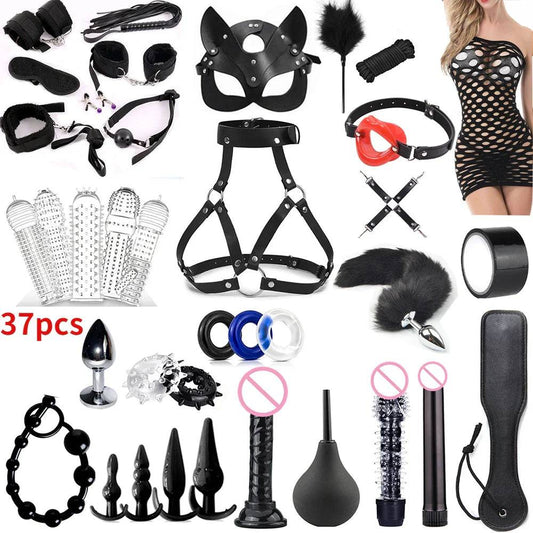 Discover the Black Wolf 37-Piece Fetish Kit: Features, Safety, and Aftercare