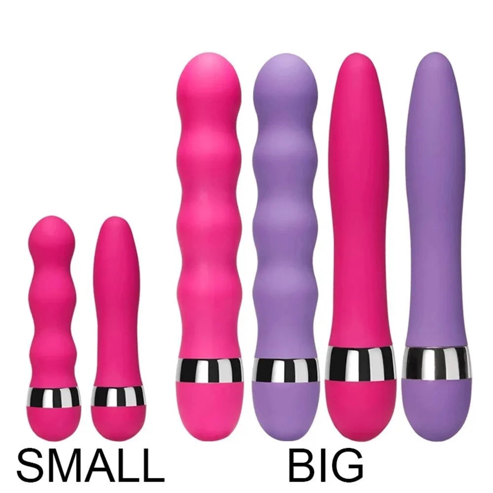 AV Stick & Anal Beads Dildo Vibrator Kit — G-Spot & Plug Attachment Set