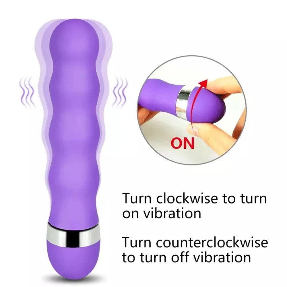 AV Stick & Anal Beads Dildo Vibrator Kit — G-Spot & Plug Attachment Set