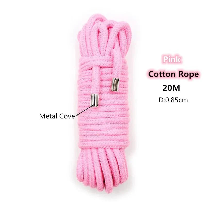 Cuerda de bondage japonesa de alta calidad: accesorio shibari/kinbaku para atar y juegos de rol.