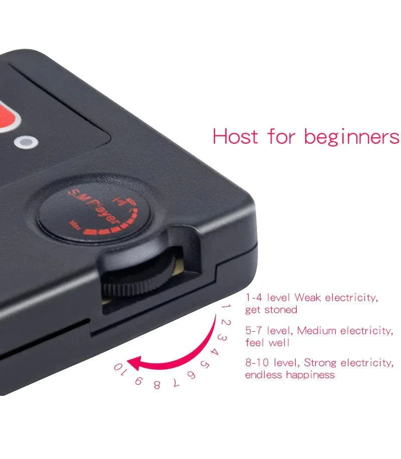 Electric Shock Penis Plug with adjustable intensity and control dial for beginner users