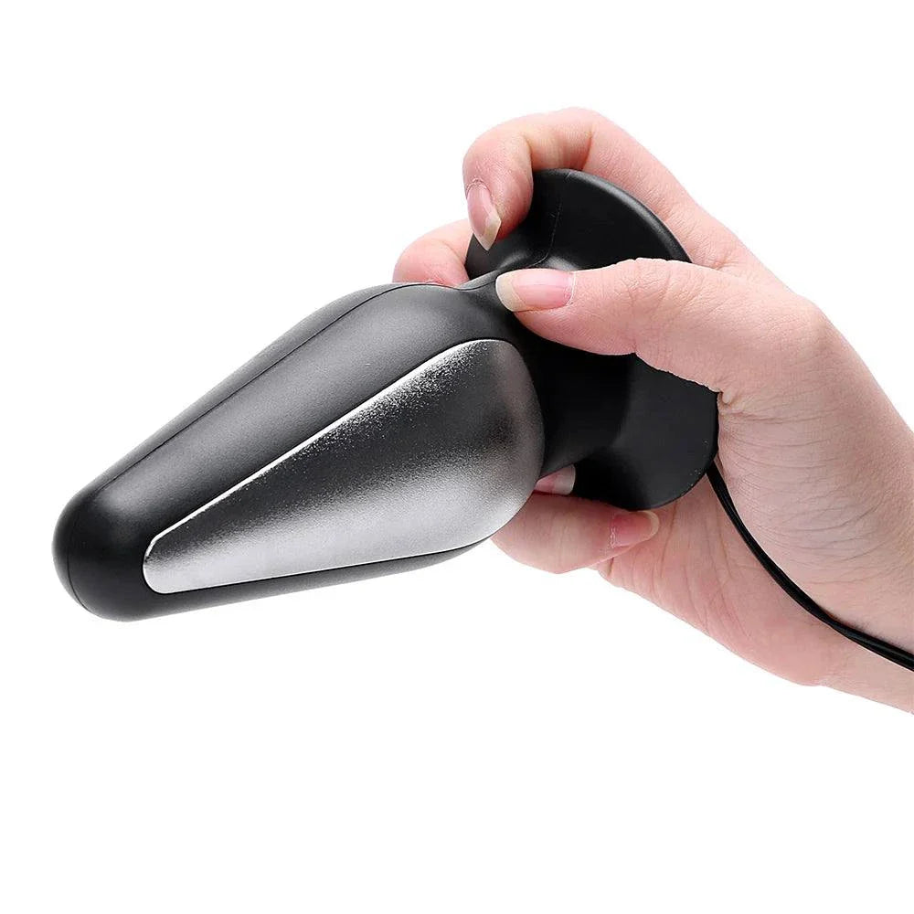 Wireless remote electric shock anal plug for male chastity and BDSM play