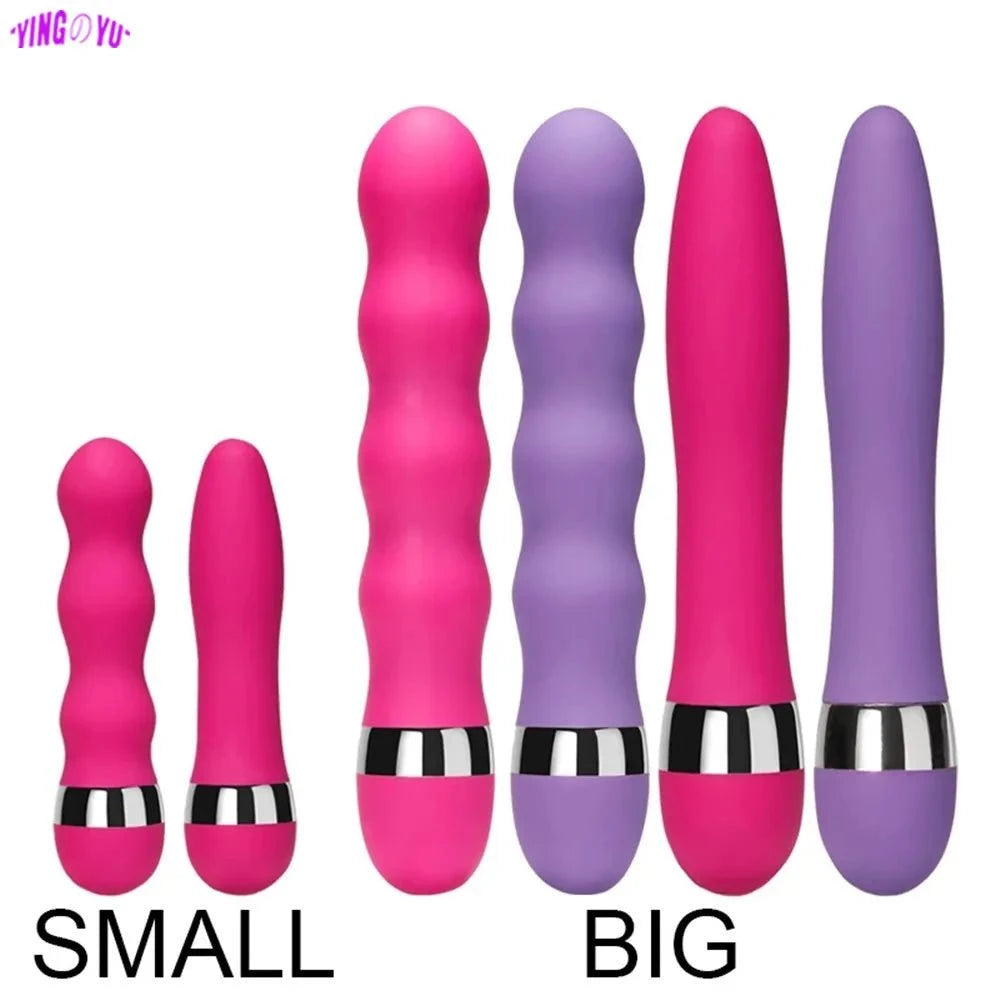 AV Stick & Anal Beads Dildo Vibrator Kit — G-Spot & Plug Attachment Set