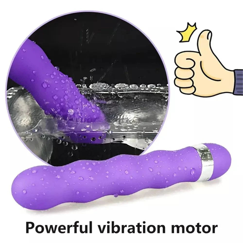 AV Stick & Anal Beads Dildo Vibrator Kit — G-Spot & Plug Attachment Set