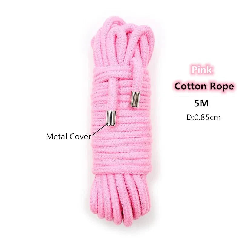 Cuerda de bondage japonesa de alta calidad: accesorio shibari/kinbaku para atar y juegos de rol.