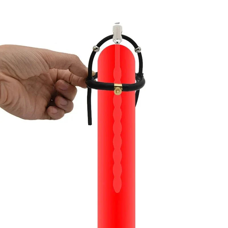 Varied Electro-Shock Penis Ring for electro-stimulation and prostate play with adjustable design