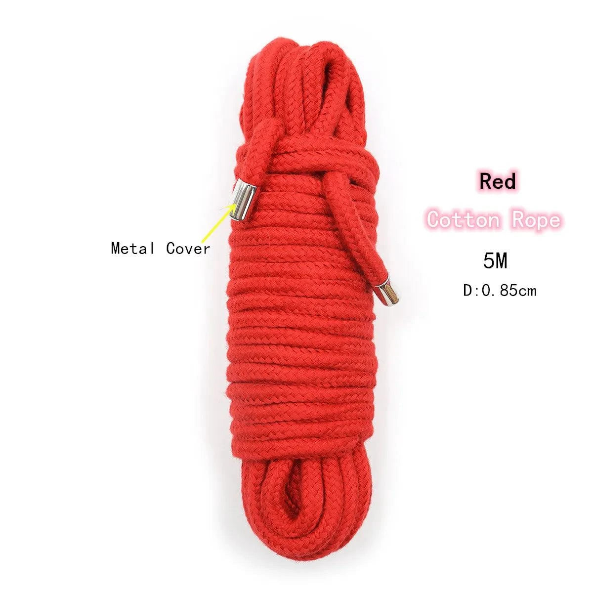 Cuerda de bondage japonesa de alta calidad: accesorio shibari/kinbaku para atar y juegos de rol.