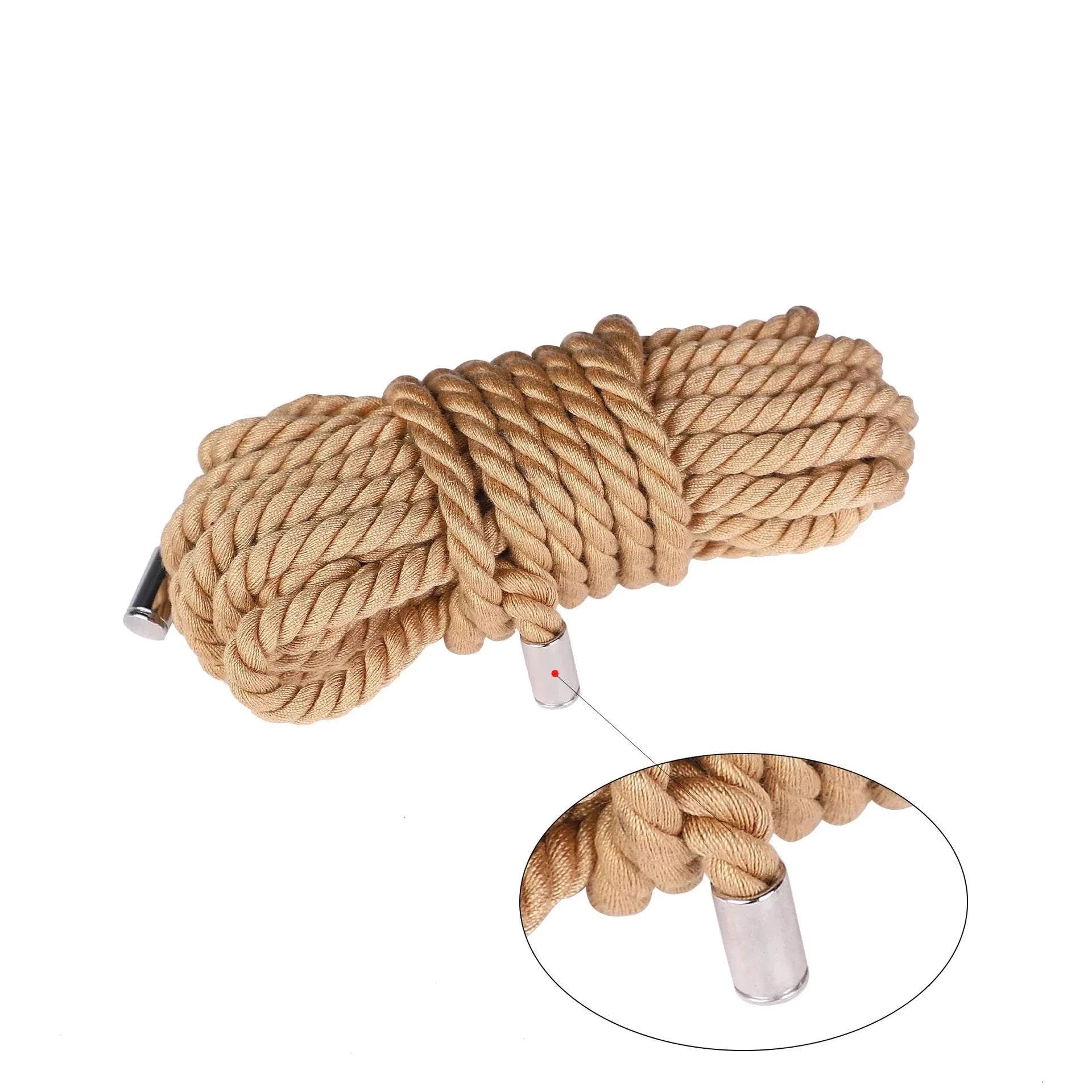 20-meter cotton rope BDSM restraint kit soft body-friendly cotton for couples bondage and sensory play