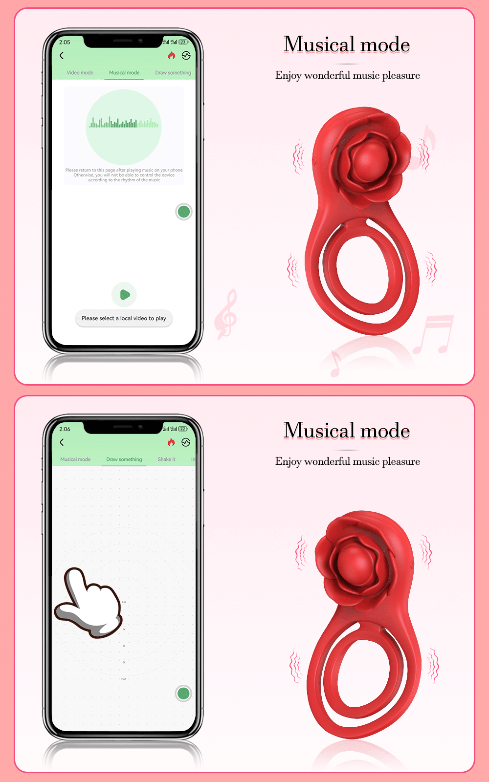 Adjustable Silicone Cock Ring & Extender – Delay Ejaculation & Dual Stimulation Device