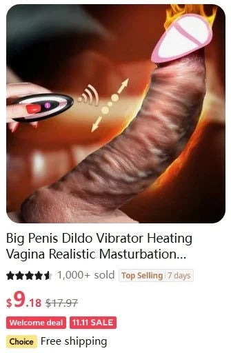 Realistic Telescopic Rotating Vibrator Dildo — Heated, Rotating & Telescopic Pleasure Stick