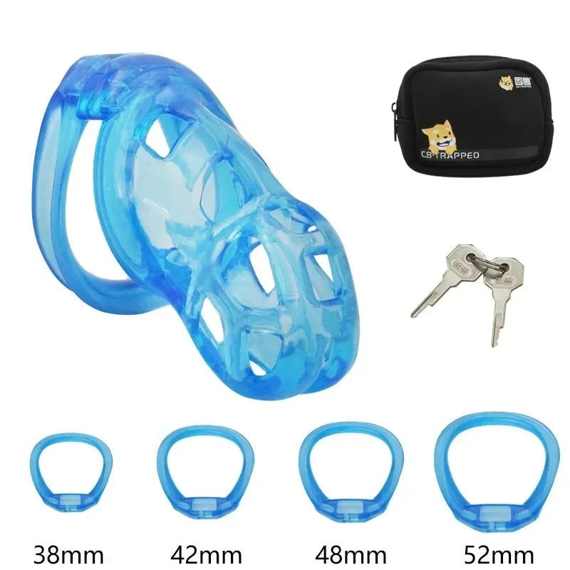 Soft Silicone Chastity Cage – Adjustable, Secure & Discreet Restraint Device