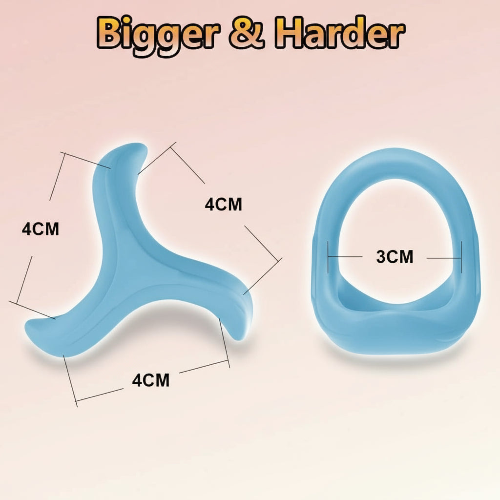 Cock / Penis Ring Masturbator — Delay & Enlargement Extender for Men & Couples