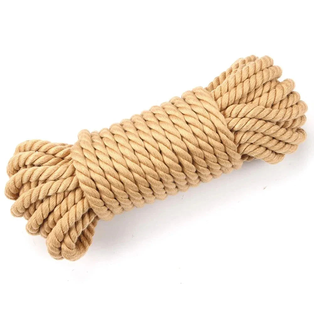 20-meter soft cotton rope BDSM restraint kit for couples