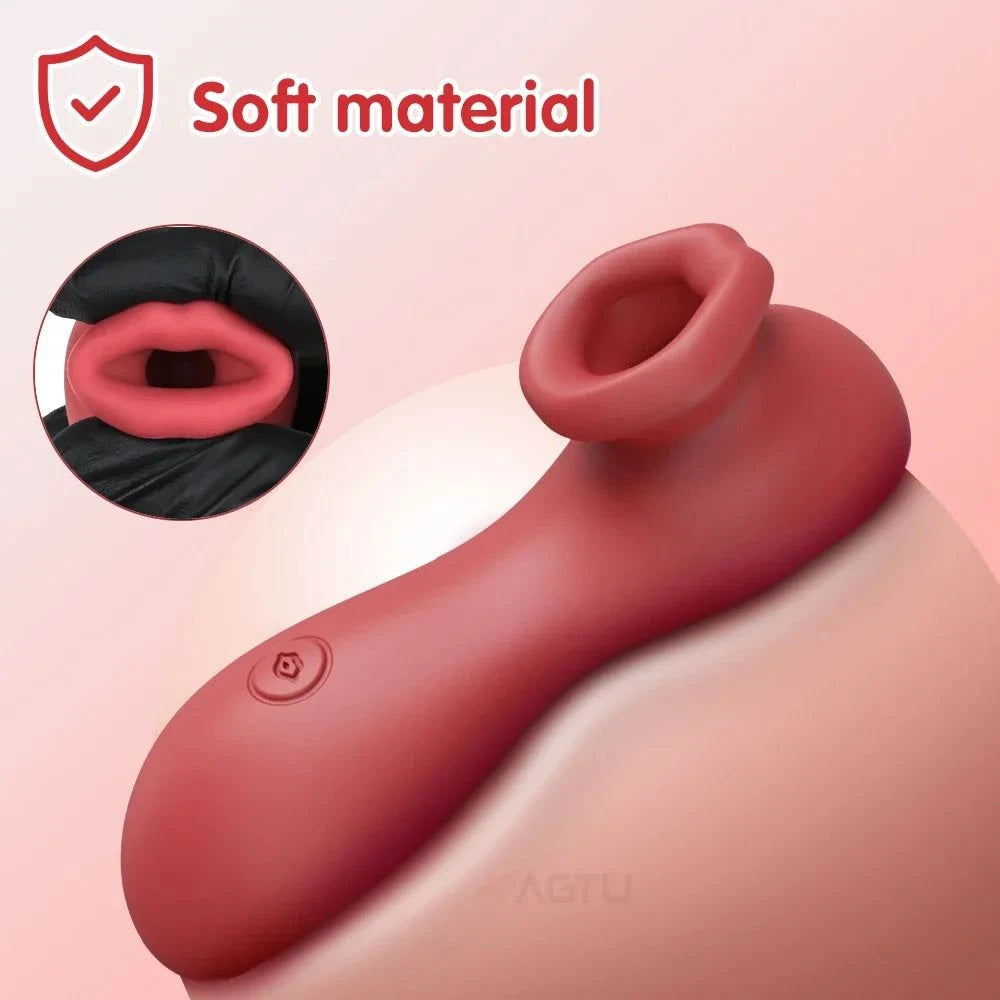 APP-Controlled Sucking Vibrator — Clit & Nipple Stimulator with Suction + Vibration