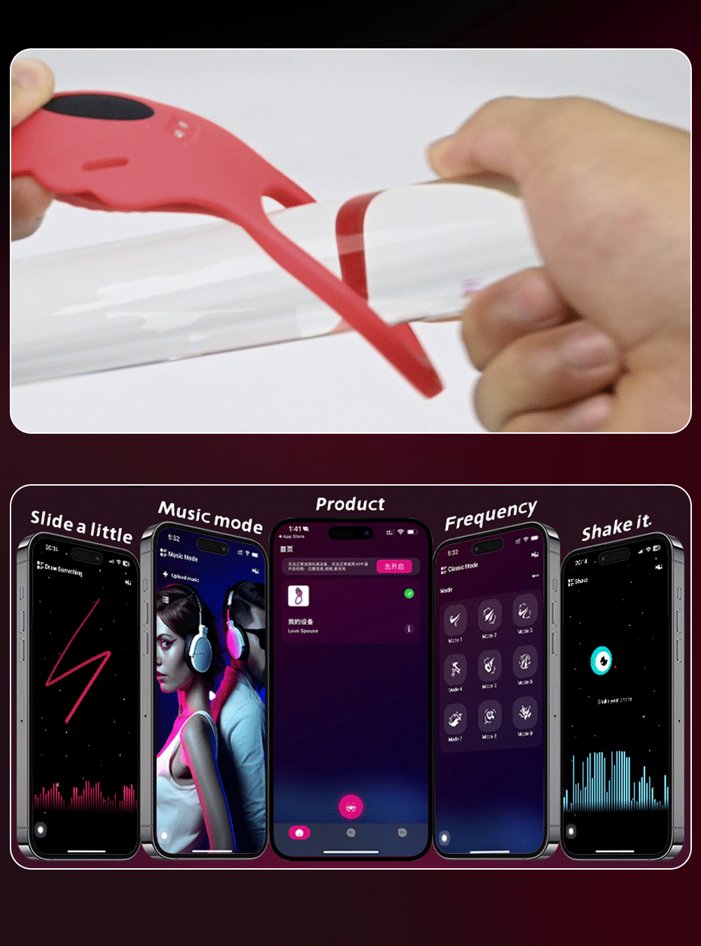 Sexy Adult Female App Control Panty Wearable Vibrator Female Clitoral G Spot Vibration Stimulator Adult Sex Toy for Couple