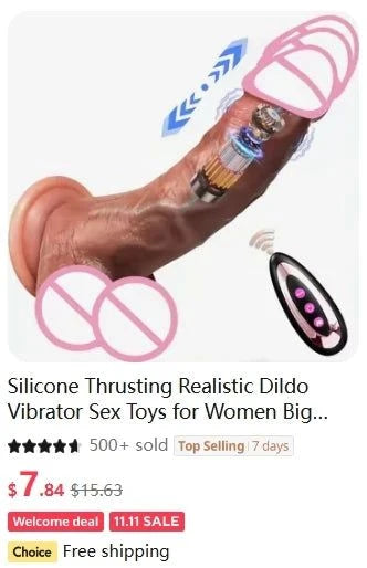 Realistic Telescopic Rotating Vibrator Dildo — Heated, Rotating & Telescopic Pleasure Stick