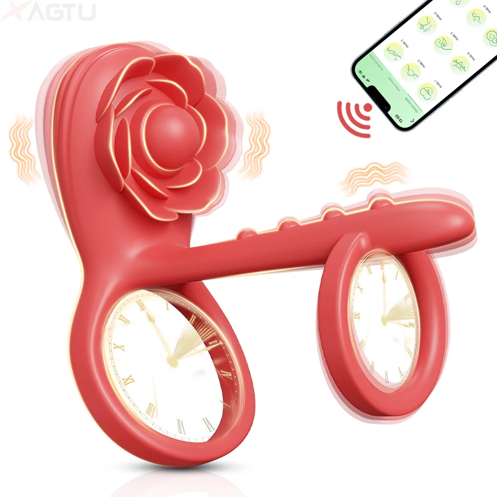 Adjustable Silicone Cock Ring & Extender – Delay Ejaculation & Dual Stimulation Device