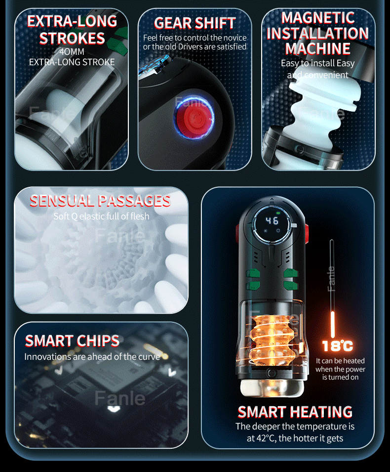 Automatic Male Masturbator Cup Telescopic Sucking Heated Pussy Blowjob Machine Thrusting Vibration Masturbation Sex Toy for Men