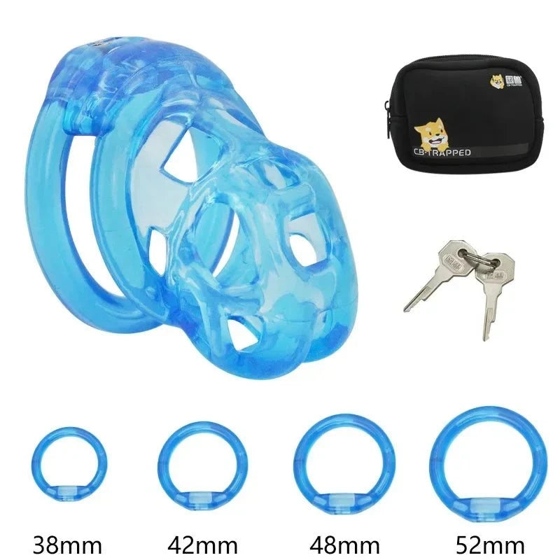 Soft Silicone Chastity Cage – Adjustable, Secure & Discreet Restraint Device