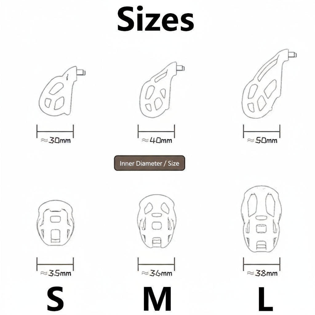 Soft Silicone Chastity Cage – Adjustable, Secure & Discreet Restraint Device