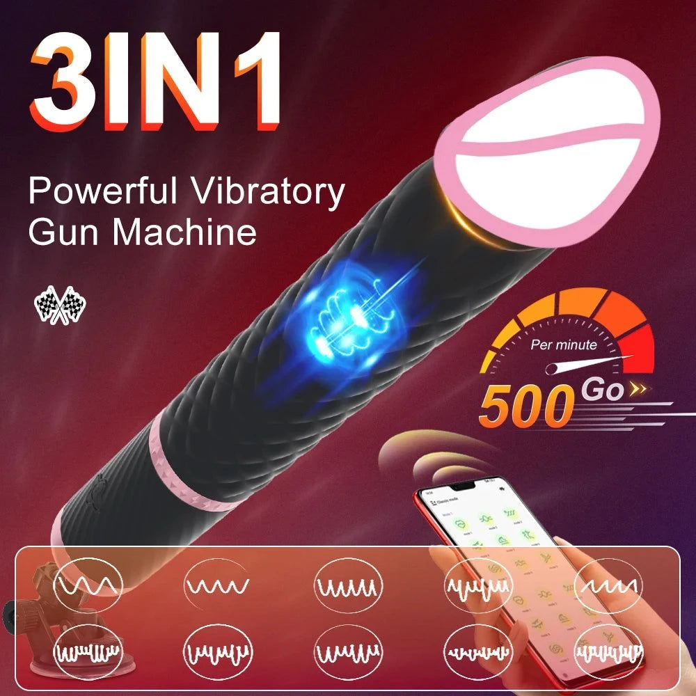 Magic Wand Vibrator — Silicone Clit Stimulator & G-Spot Massager for Women