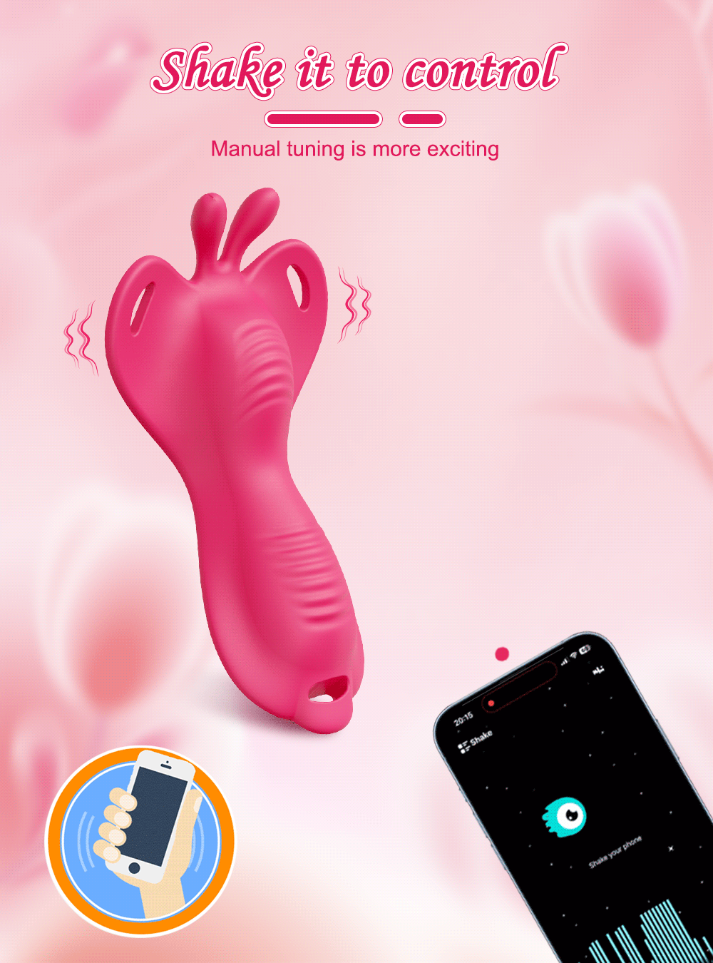 Sexy Adult Female App Control Panty Wearable Vibrator Female Clitoral G Spot Vibration Stimulator Adult Sex Toy for Couple