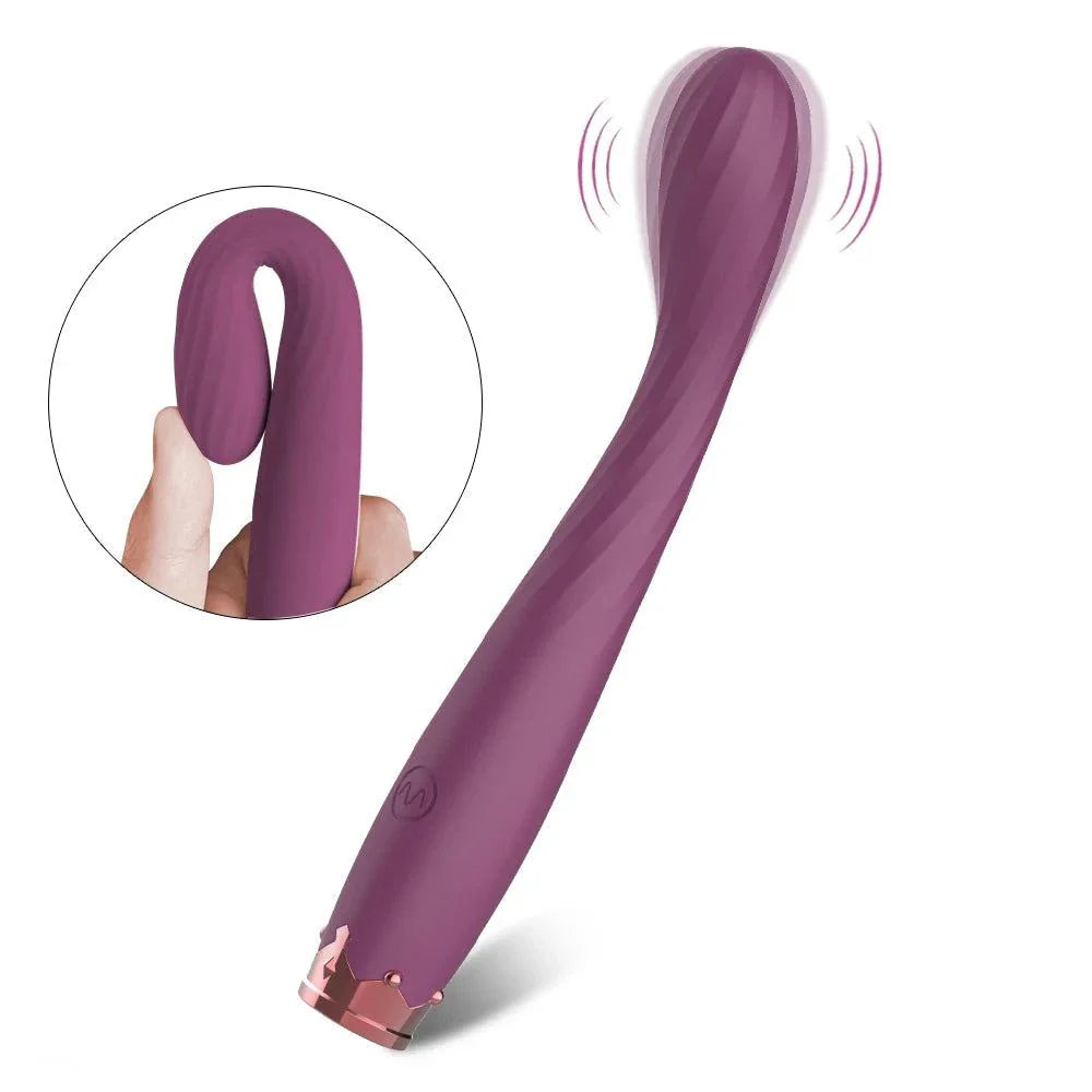 8 Seconds to Orgasm G-Spot Vibrator finger-shaped silicone stimulator for clitoral and nipple pleasure with multiple vibration modes