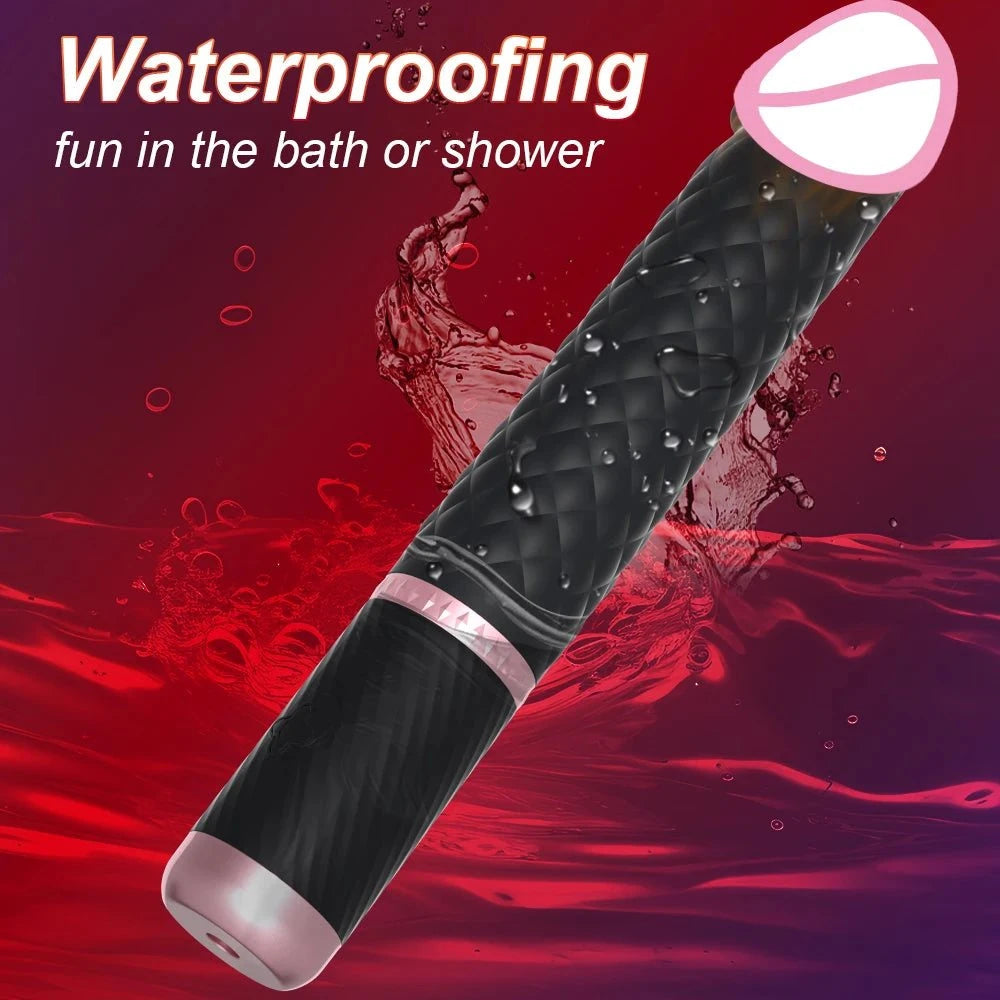 Magic Wand Vibrator — Silicone Clit Stimulator & G-Spot Massager for Women