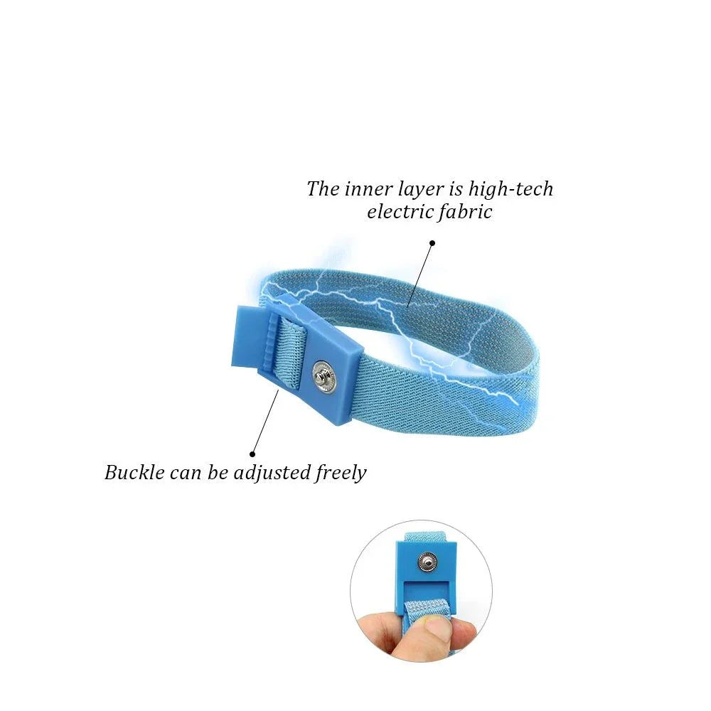 Adjustable electro shock conductive cock ring with high-tech electric fabric for enhanced sensitivity and endurance
