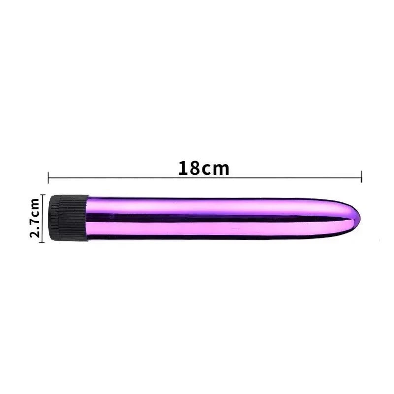 7-Inch Huge Dildo Vibrator — Dual Mode Dildo + Bullet for Deep Stimulation