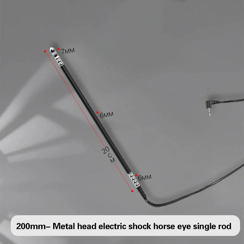 Electric Shock Stimulator metal head 200mm rod for anal plug and urethral sounding set