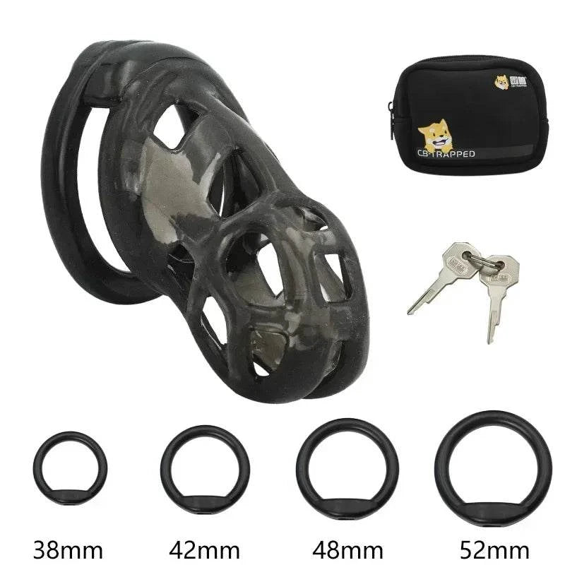 Soft Silicone Chastity Cage – Adjustable, Secure & Discreet Restraint Device