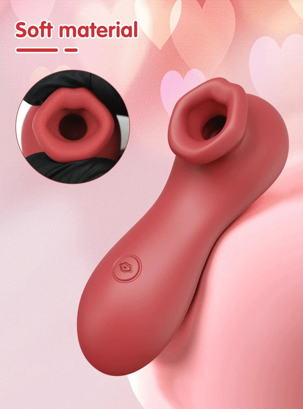 APP-Controlled Sucking Vibrator — Clit & Nipple Stimulator with Suction + Vibration