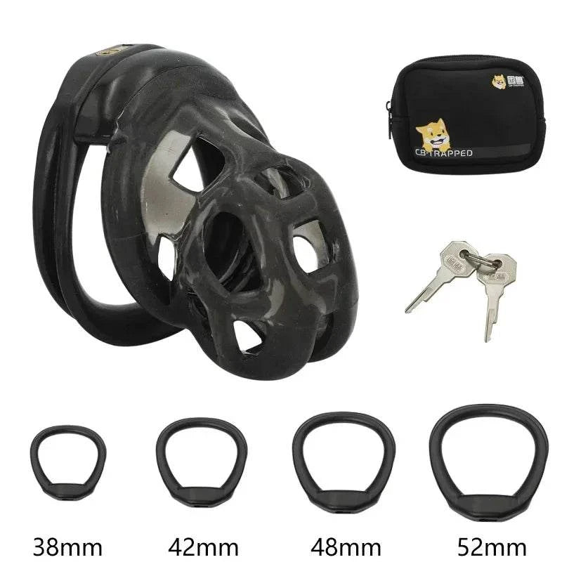 Soft Silicone Chastity Cage – Adjustable, Secure & Discreet Restraint Device