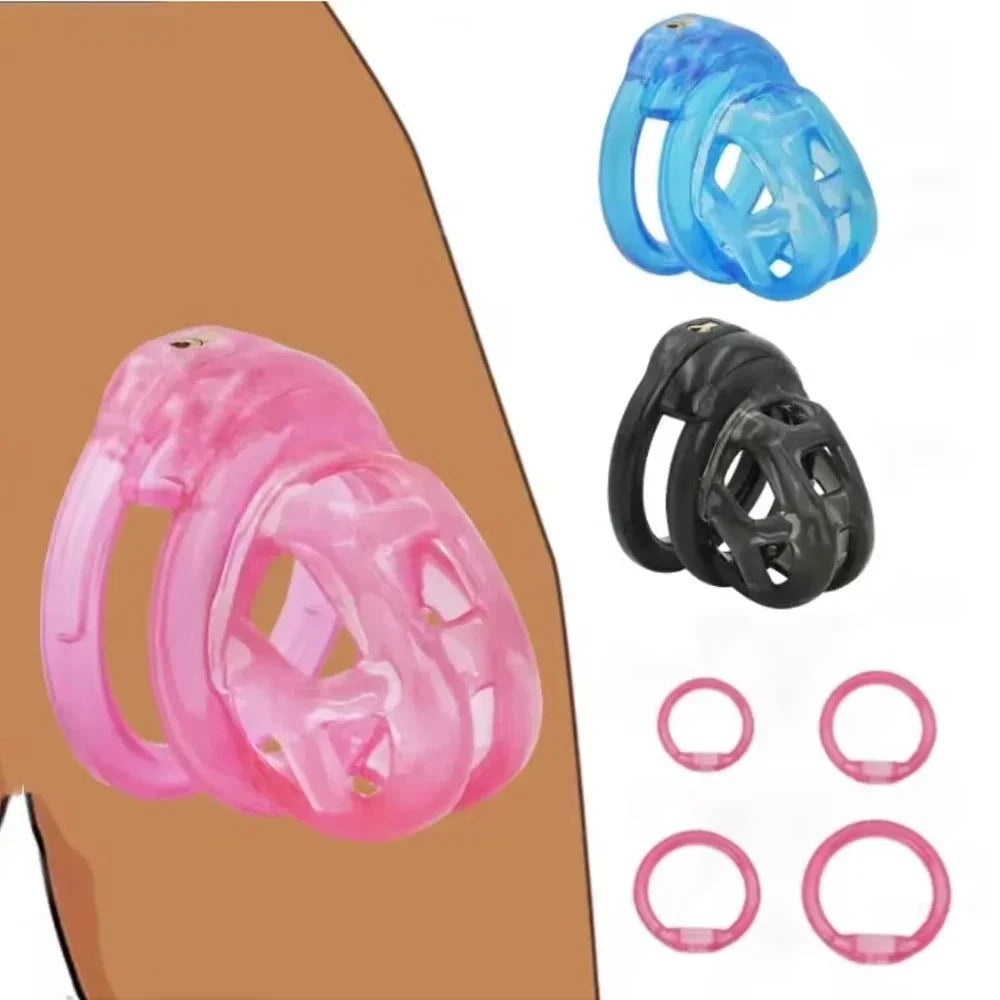 Soft Silicone Chastity Cage – Adjustable, Secure & Discreet Restraint Device