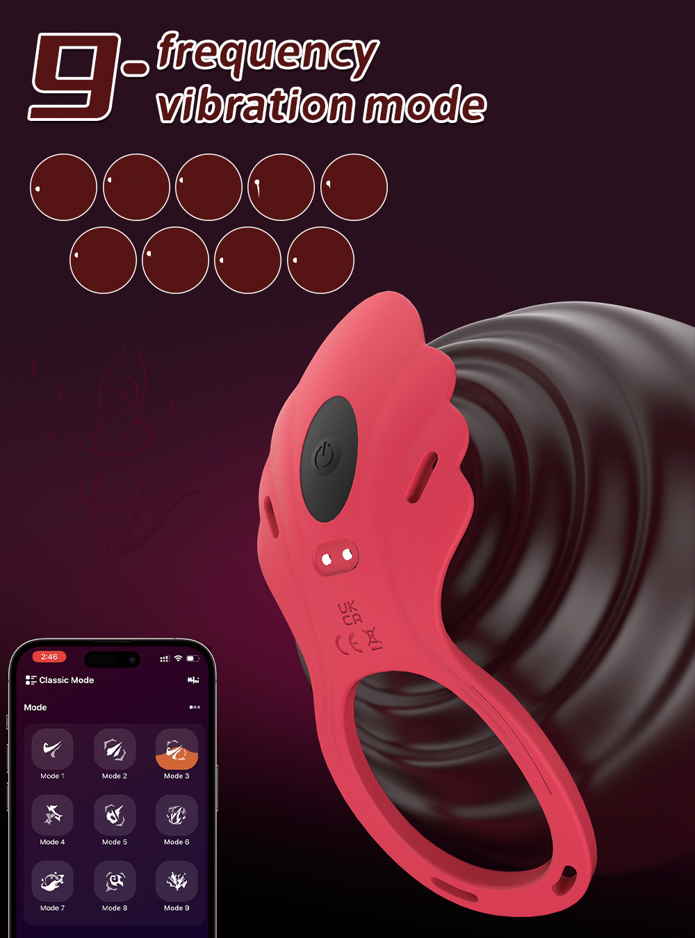 Sexy Adult Female App Control Panty Wearable Vibrator Female Clitoral G Spot Vibration Stimulator Adult Sex Toy for Couple