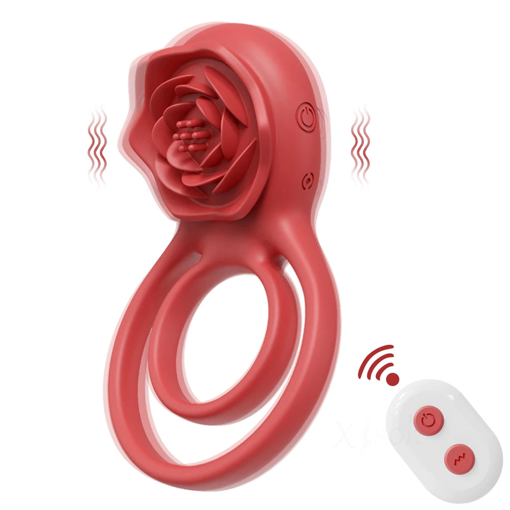 Adjustable Silicone Cock Ring & Extender – Delay Ejaculation & Dual Stimulation Device