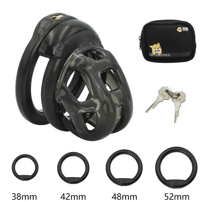 Soft Silicone Chastity Cage – Adjustable, Secure & Discreet Restraint Device