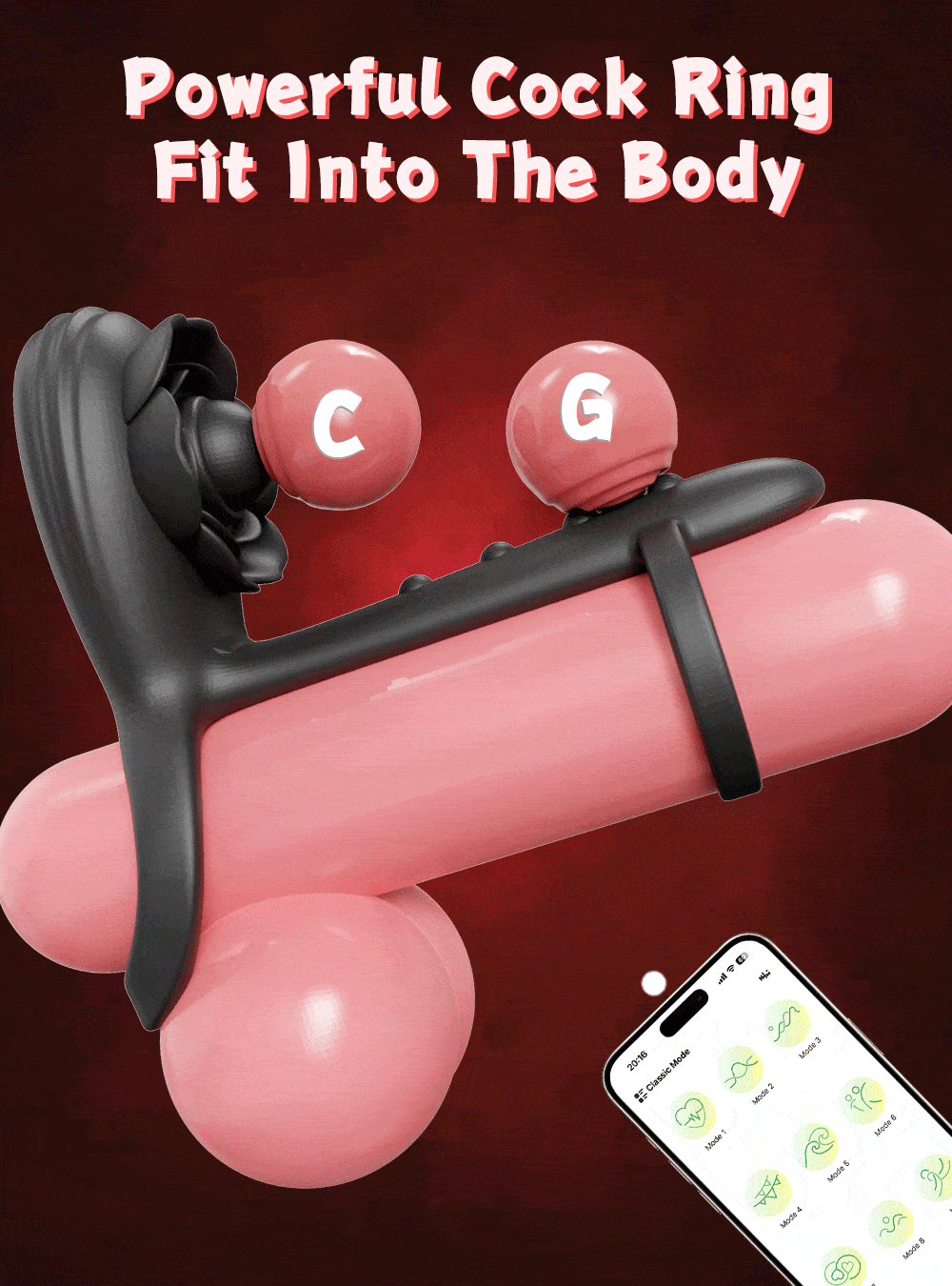 Adjustable Silicone Cock Ring & Extender – Delay Ejaculation & Dual Stimulation Device