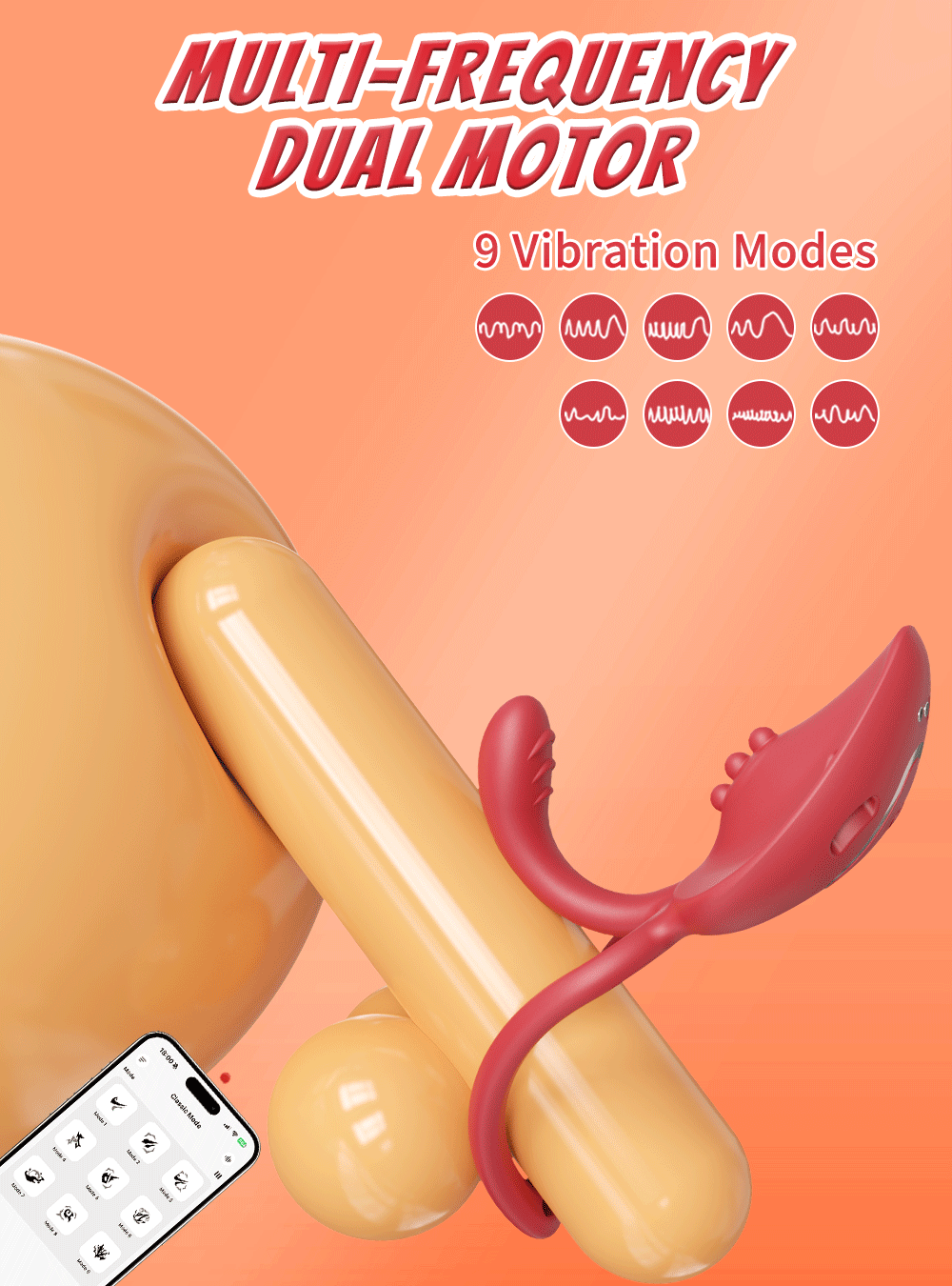 Sexy Adult Female App Control Panty Wearable Vibrator Female Clitoral G Spot Vibration Stimulator Adult Sex Toy for Couple