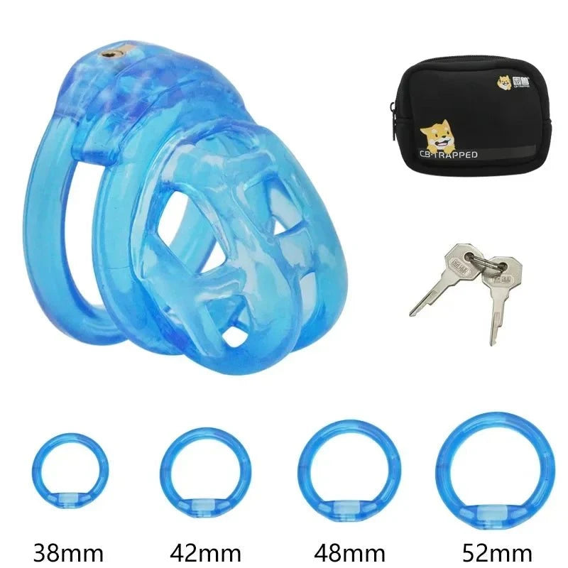 Soft Silicone Chastity Cage – Adjustable, Secure & Discreet Restraint Device