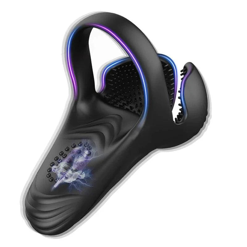 Silicone Remote Control Vibrating Cock Ring — Penis Ring with Strong Vibrations