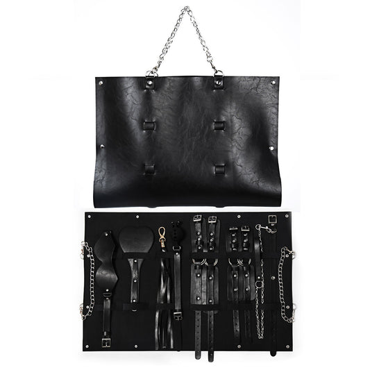 7 piece Luxury  Leather BDSM kit