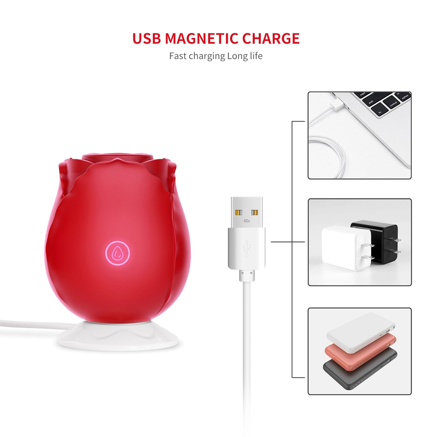 Rose Toy Clit Suction Stimulator