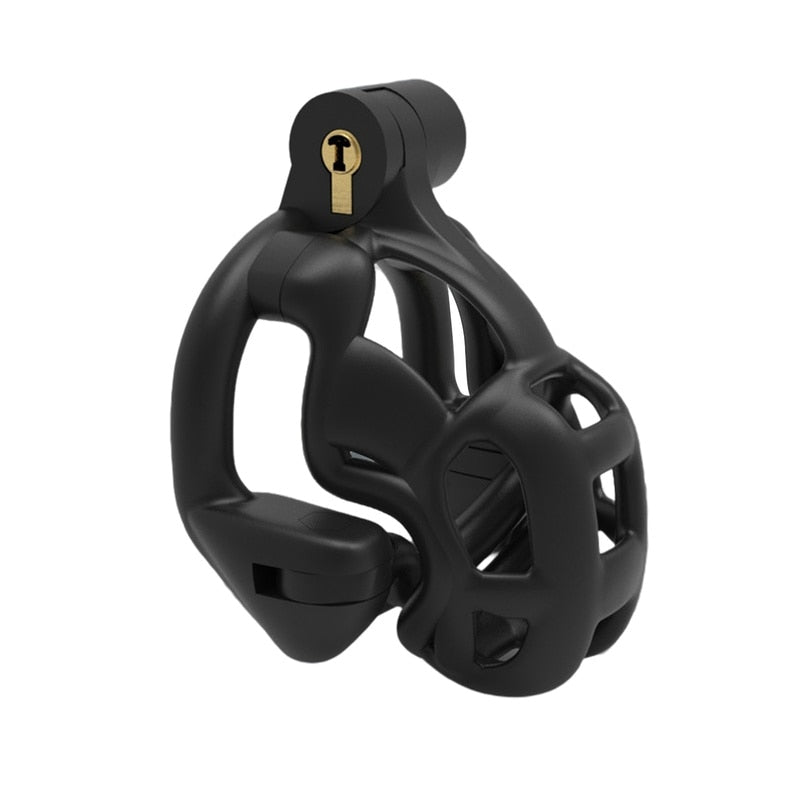 Double-Lock Chastity Device Male Cock Cage