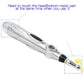 Electric Shock Wand e-stim acupuncture pen for body and erogenous zone stimulation with adjustable intensity and interchangeable heads