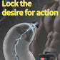 Electric shock penis plug and chastity cage with urethral dilator and electro stimulator for adult stimulation and restraint play