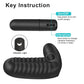 Finger Sleeve Vibrator — Textured Silicone G-Spot & Clit Stimulator