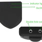 Wireless remote electric shock controller with indicator light and double hole output for male chastity devices
