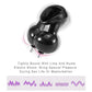 Varied Electro-Shock Penis Ring black electro-stim cock ring and prostate urethra stimulator for enhanced pleasure
